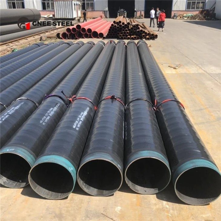 Mild Black Erw Pe Coated Steel
